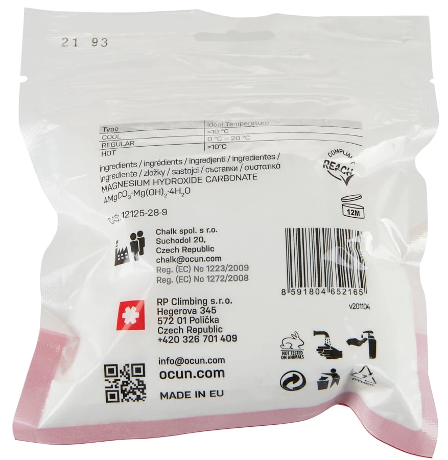 Ocun Hot Chalk Warm Weather Rock Climbing Chalk 2 Ocun Hot Chalk Warm Weather Rock Climbing Chalk - Image 2