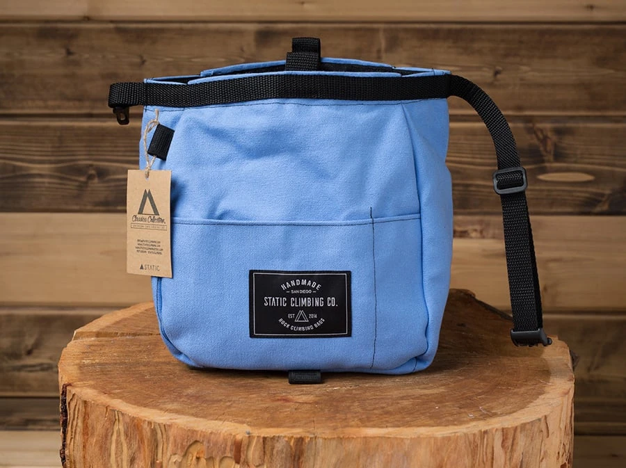 Canvas Bucket Rock Climbing Chalk Bag 5 Canvas Bucket Rock Climbing Chalk Bag - Image 5