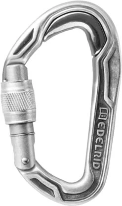 Edelrid HMS Bullet Screw Eco Rock Climbing Carabiner