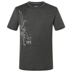Super.natural Climbing Line Tee - Merino Shirt