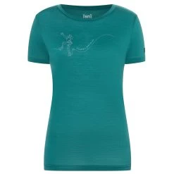 Super.natural Women's Climbing Line Tee - Merino Shirt